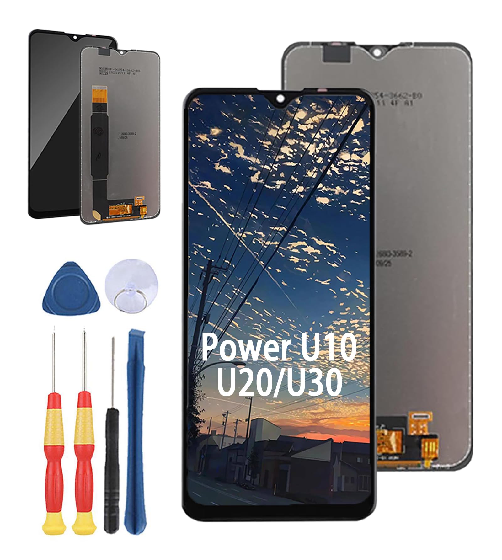 Nuovo Schermo di Ricambio per Wiko Power U10/U30/U20 Display LCD Riparazione dello Schermo e Sostituzione Strumento Accessori