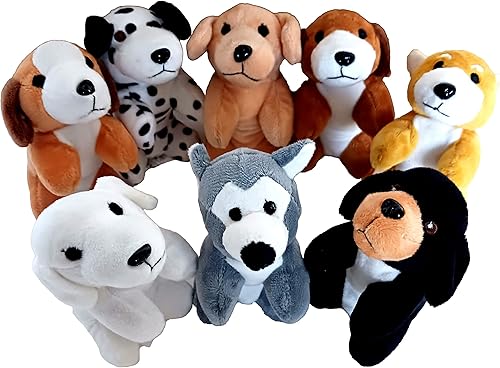 Miniatura 1 de Perros de peluche, perros de peluche, 8 razas diferentes, súper suaves.