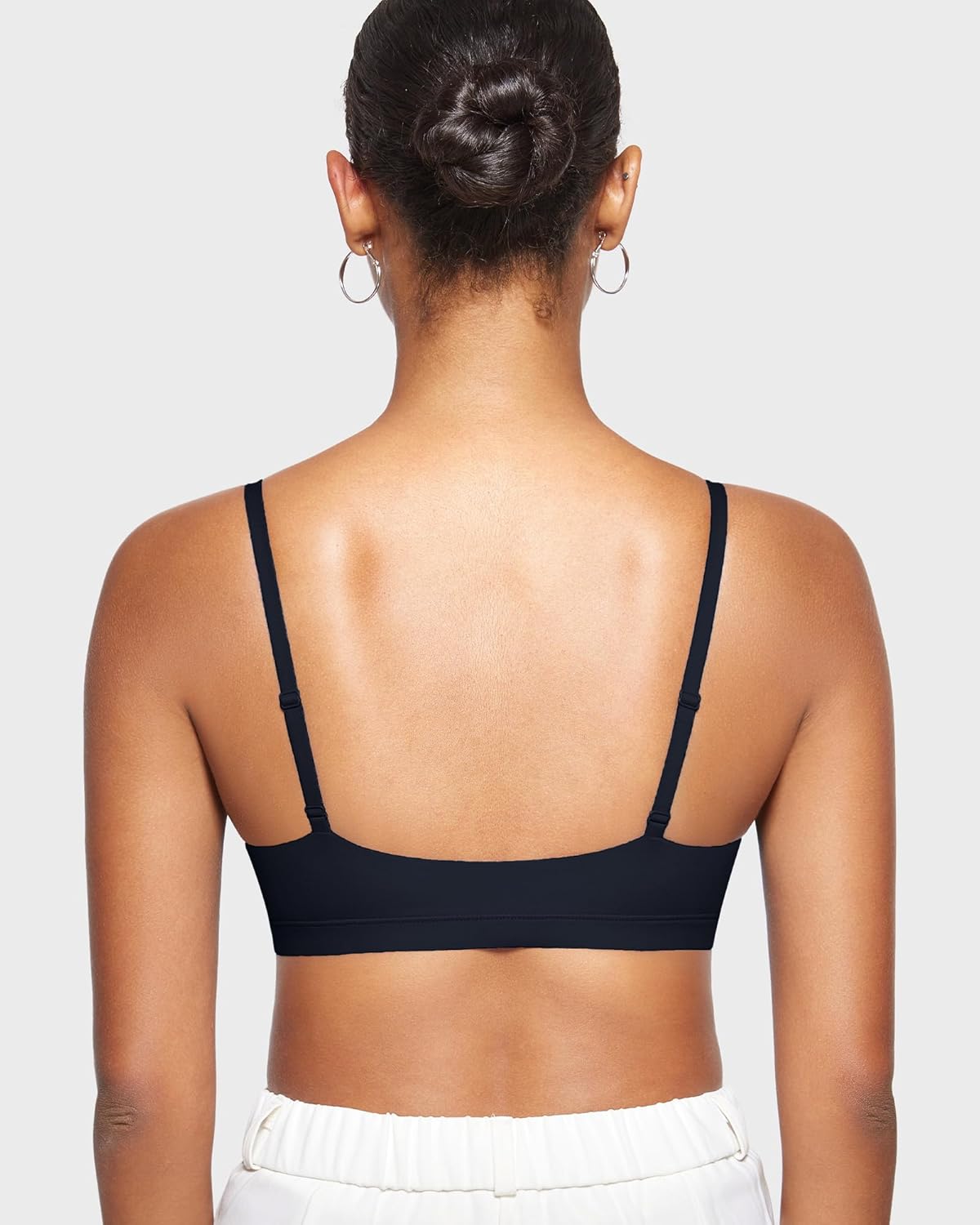 INLYRIC Women's Inbarely Bralettes Cami Bras No Underwire Wireless Seamless Unlined Comfort Sports Bra - Image 5