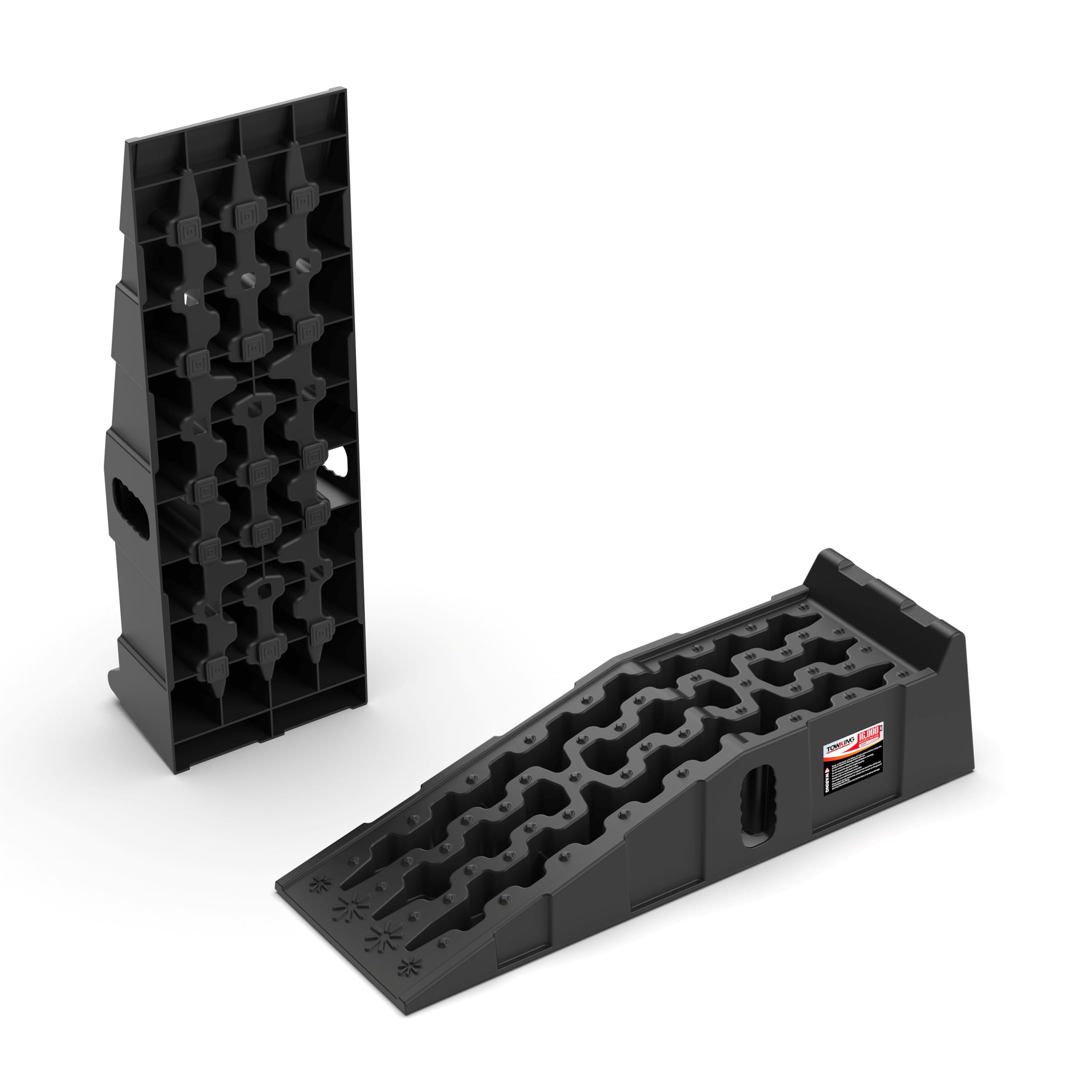 Car Ramps for Oil Changes and Lift, Portable High Profile Car Ramps for Garage, Heavy Duty Tire Ramps for Larger Vehicles and Support Jack, 2pcs