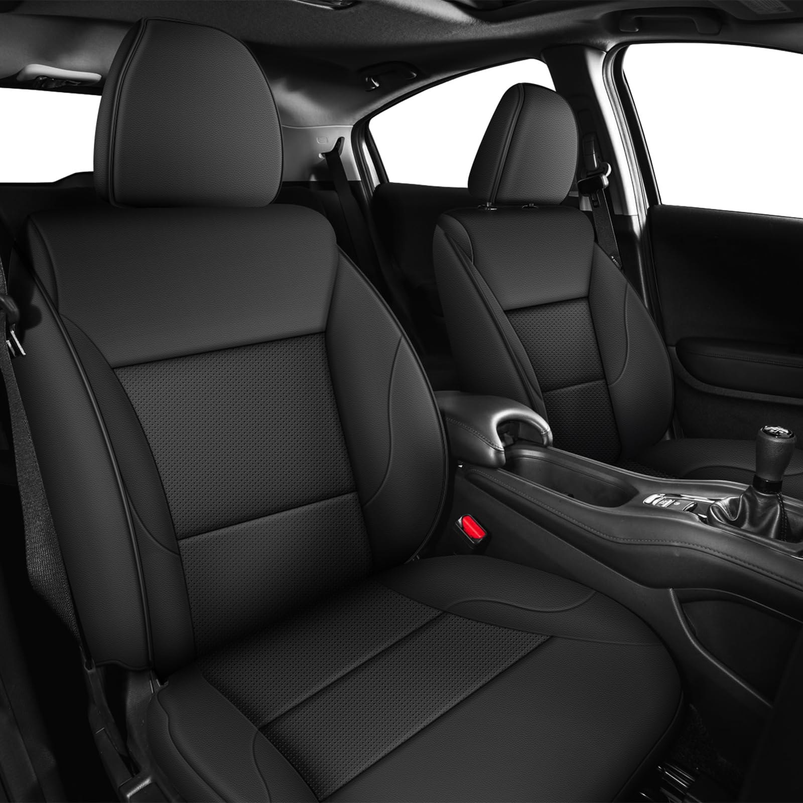 AOMSAZTO Custom Fit Seat Cover for Honda HRV 2016-2018 EX EX-L&amp;2016-2022 LX