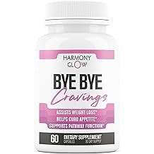 ByeBye Cravings Appetite Suppressant - Supports GLP-1 Pathway Function, Weight Loss Pills for Women &amp; Fat Burner + Appetite Suppressant | 3rd Party Tested Supplement - 60 Capsules to Lose Weight