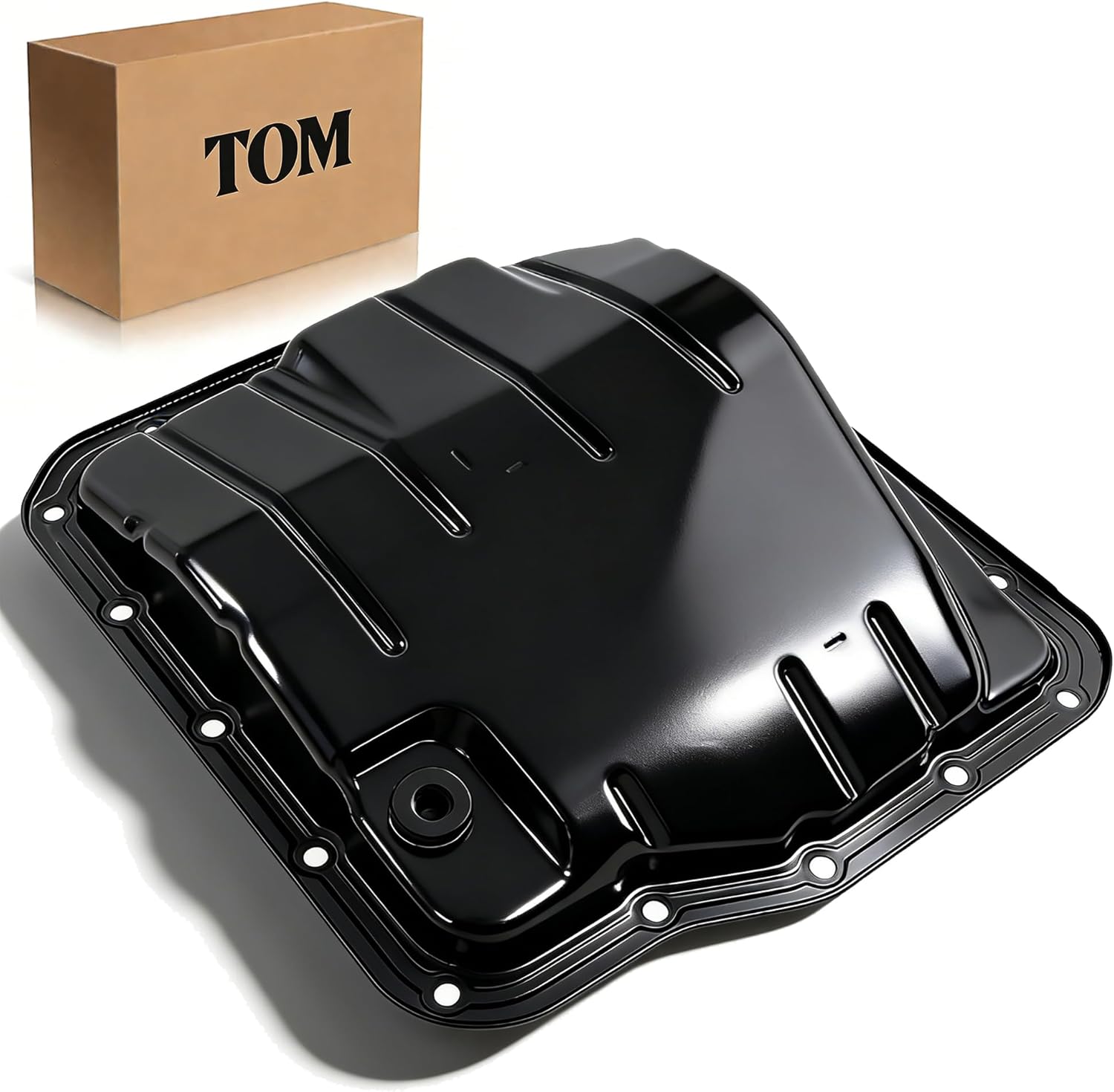 265-836 Transmission Oil Pan & Drain Plug Compatible with Toyota Avalon 05-07 Camry 04-09 Corolla 09-13 Highlander 04-13 Matrix 09-13 Sienna 04-10 Solara 04-08 Replaces 35106-33030