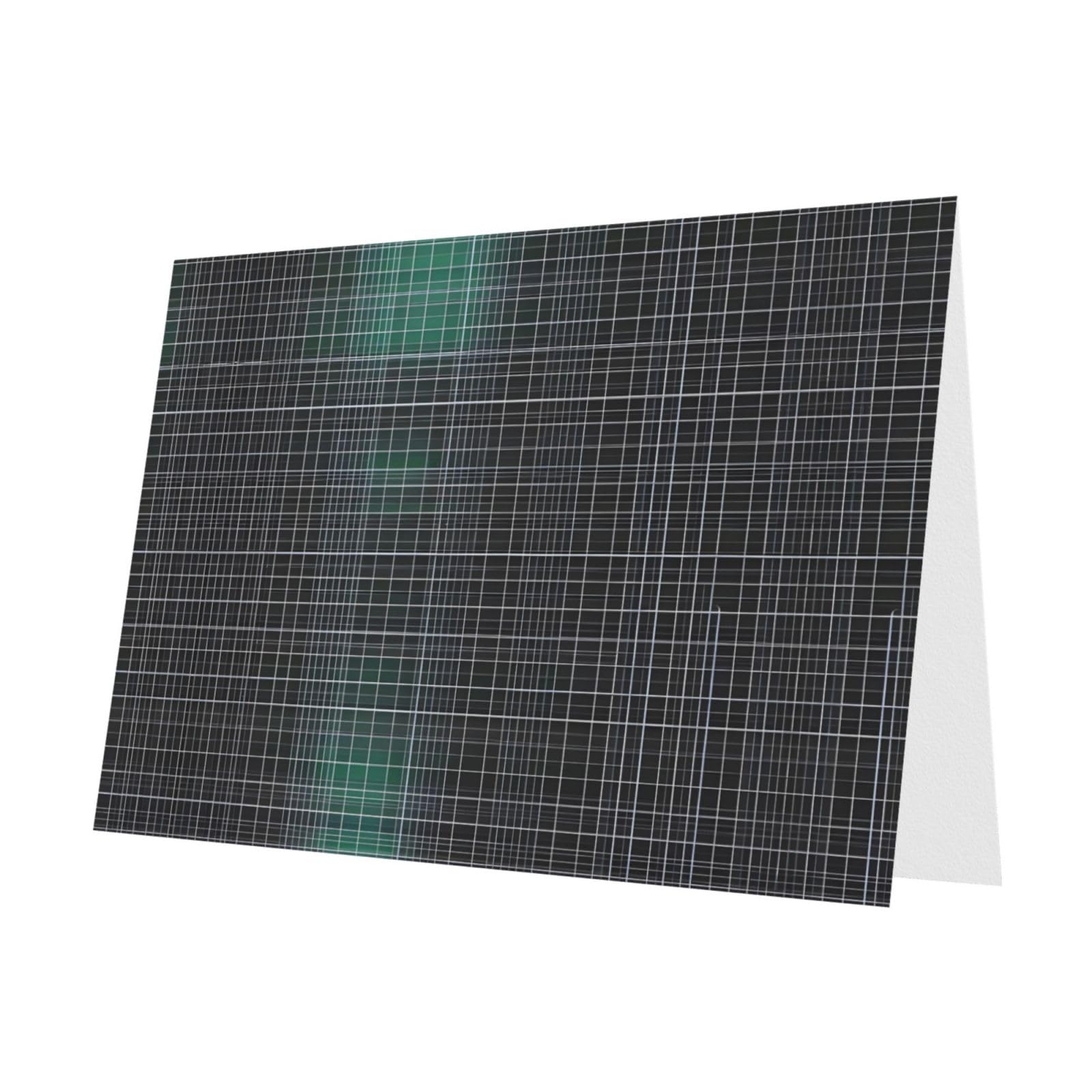 Carte De Vœux Hibiscus Avec Fleurs Rouges Et Hibiscus, 11,4 X 15,2 Cm