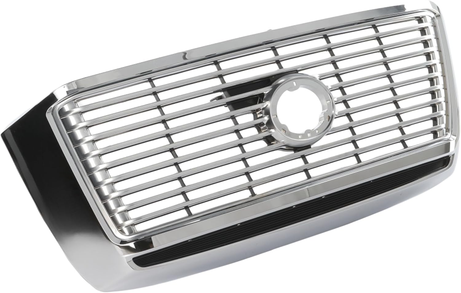 Compatible with 10-13 Tundra (w/Sport Package) Front Grille Assembly Chrome/Silver Billet Insert