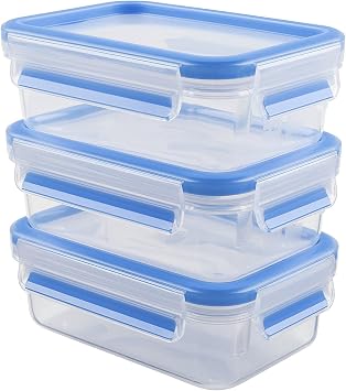 Emsa Clip & Close 3-Piece Set, 18.60-Ounce