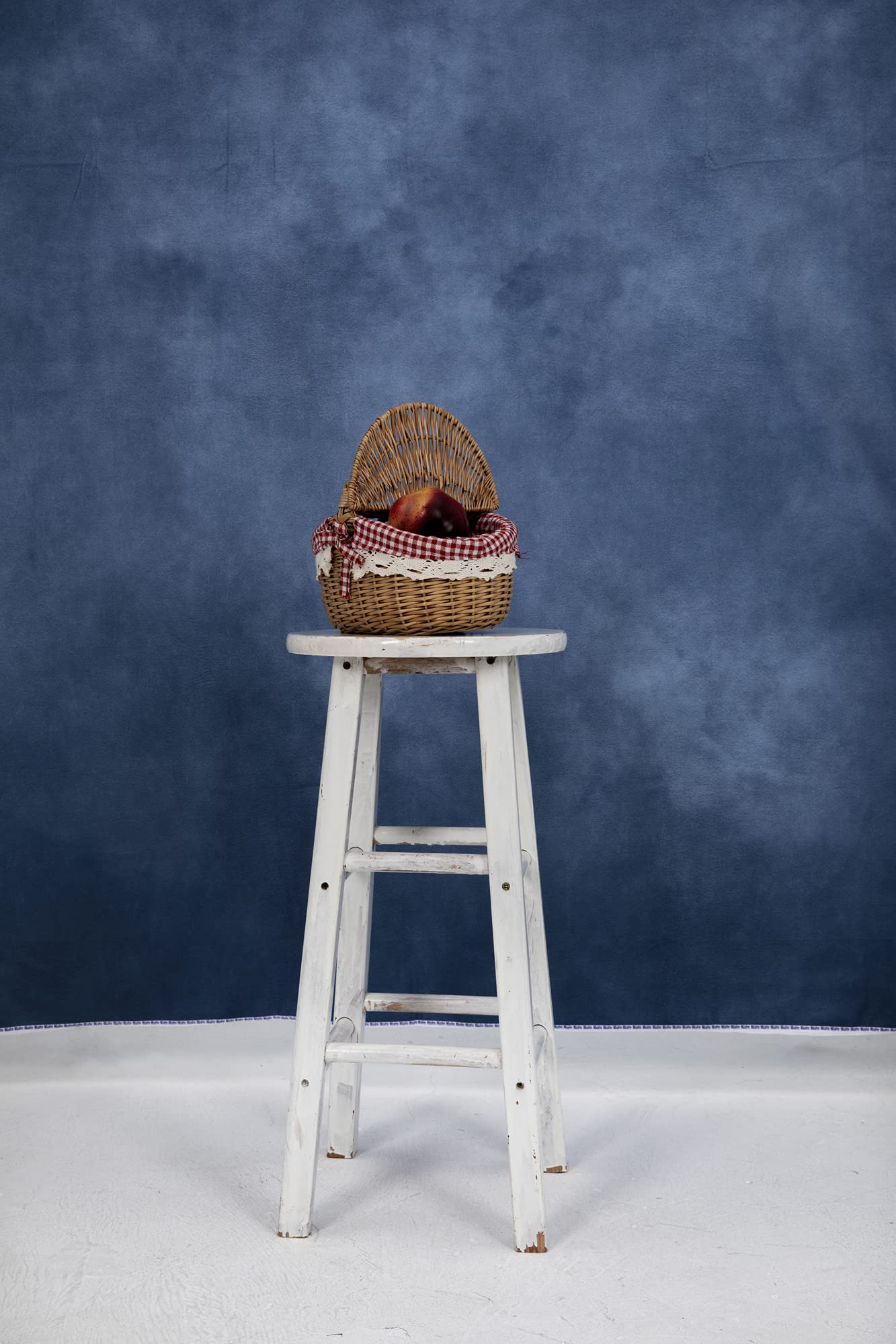 Kate 8x8ft Blue Abstract Photography Backdrop Blue Headshots Portrait Background Studio Blue Backdrops