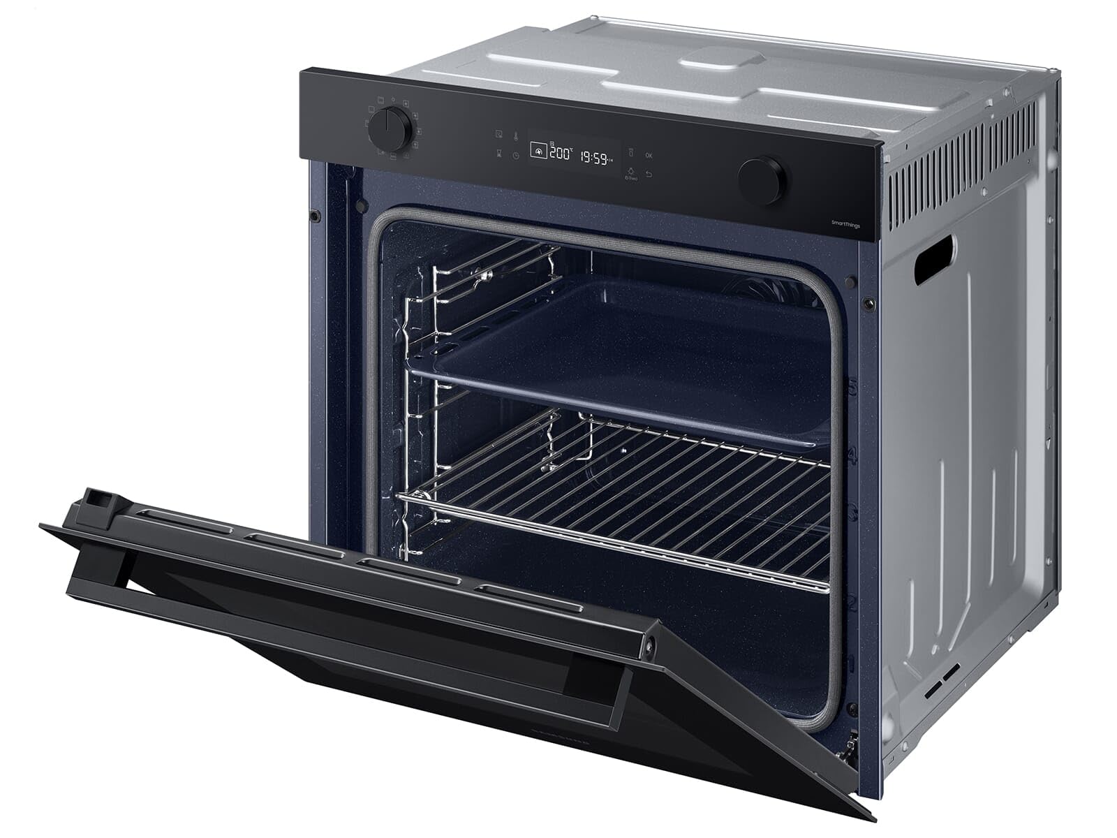 Samsung NV7B41307AK/U1 Pyrolyse Backofen Schwarzes Glas - Serie 4