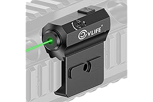 CVLIFE Laser Sight Green/Red Laser for Most Pistols Rifle, Powerful Gun Laser...