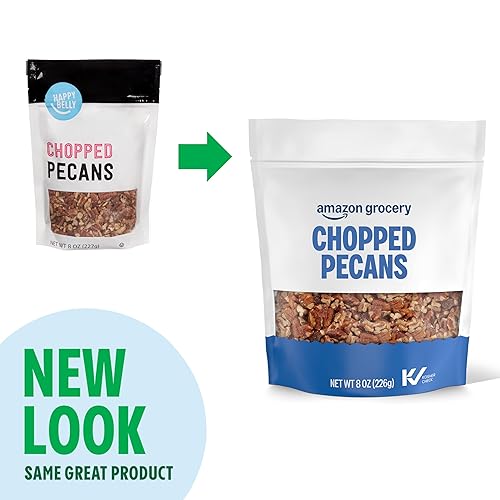 Miniatura 4 de Marca Yaxa – Pecanas picadas Happy Belly, 8 onzas