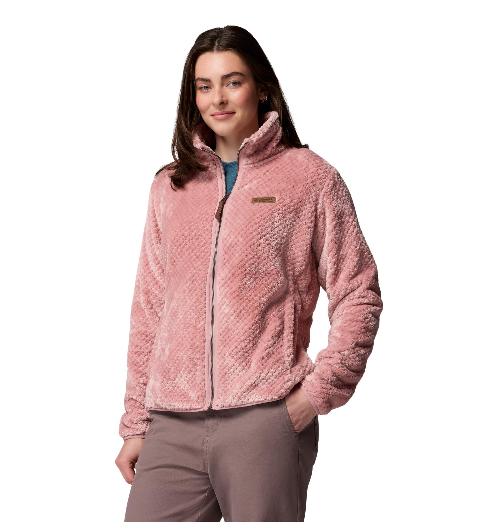 Columbia Fire Side II Sherpa Veste Polaire Femme Entièrement Zippée