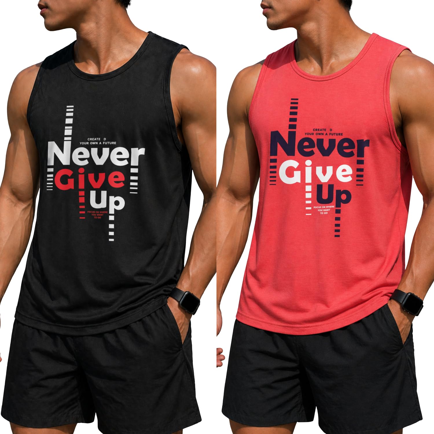 s.l. madhok Men’s Gym Vest Combo | Regular Fit Cotton Sleeveless Sando for Men's (Pack of 2)-picture-18