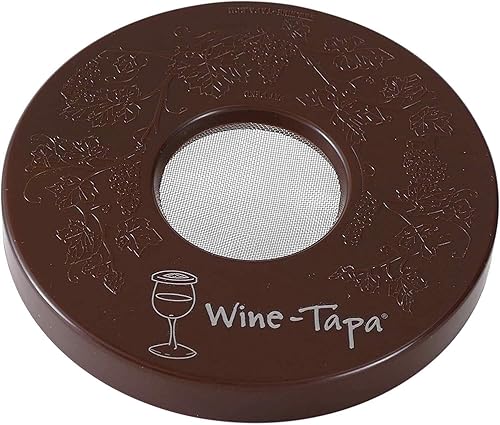 Miniatura 10 de Cubiertas de vaso para beber con tapa de vino, mantienen los insectos lejos al aire libre, juego de 4 fundas para bebidas antiderrames (Malibu)