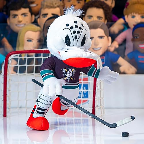 Miniatura 6 de Bleacher Creatures Los Angeles Kings Bailey - Figura de peluche de mascota de la NHL de 10 pulgadas, una mascota para jugar o exhibir