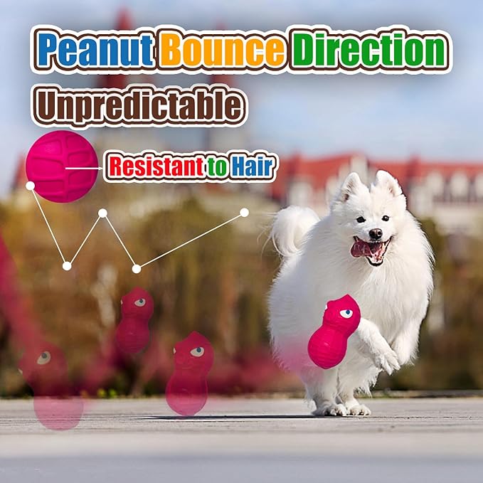 Juguetes Chirriantes de Látex HOLYSTEED para Perros Medianos - 3 Unidades miniatura 5