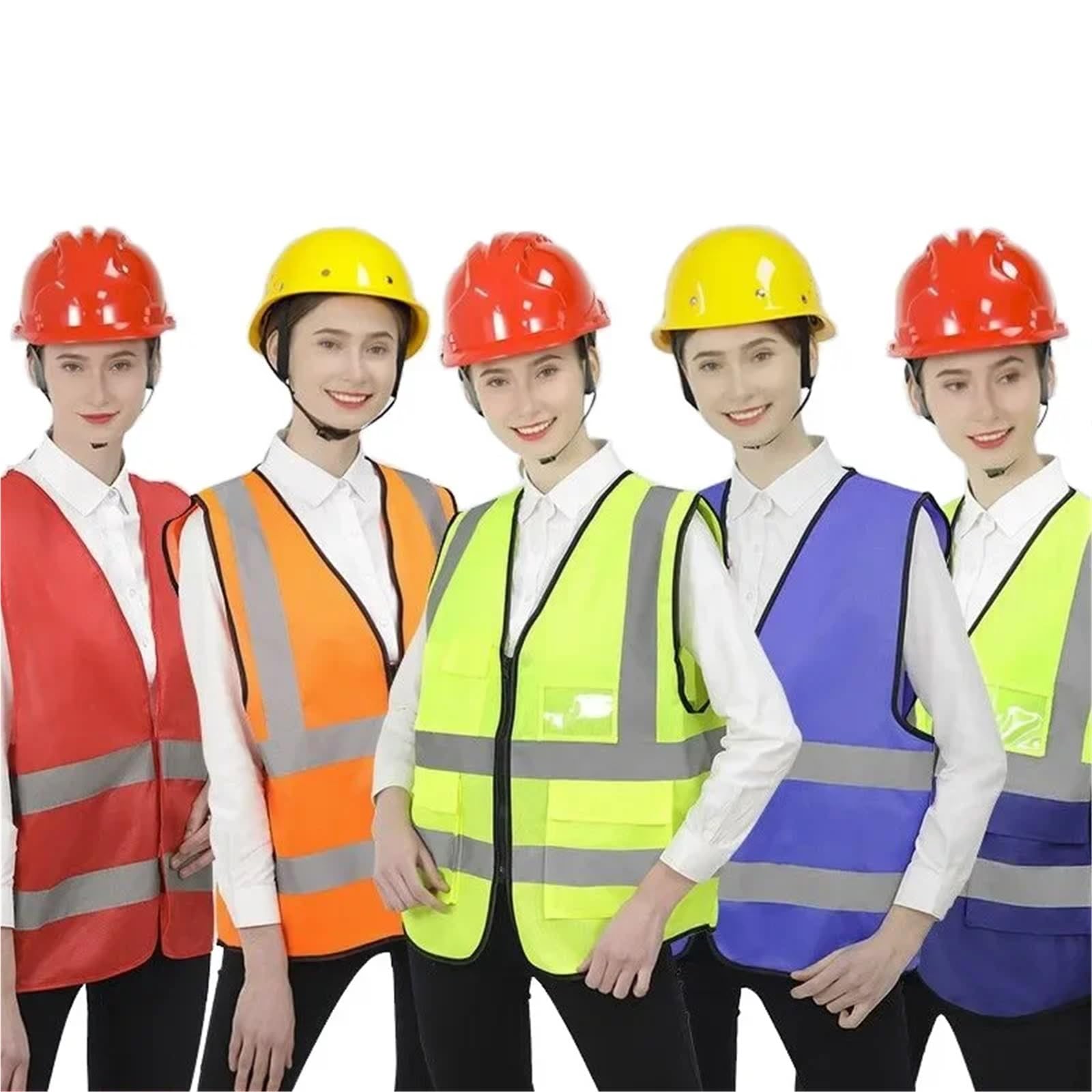 Gilet de Construction réfléchissant en Maille