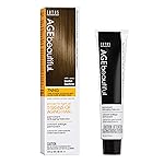 AGE beautiful Permanent Hair Color Dye Liqui Creme | 100% Gray Coverage | Anti-Aging Haircolor | Biotin for Thicker, Fuller Hair | Professional Salon Coloring | 7NNG Dark Intense Golden Brown