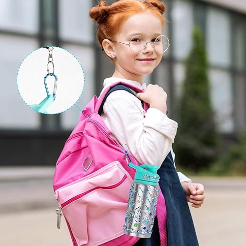 Miniatura 4 de Regalo para niñas, decora tus propias botellas de agua con calcomanías de arte de gemas para niñas, kit de manualidades de cumpleaños y Pascua,