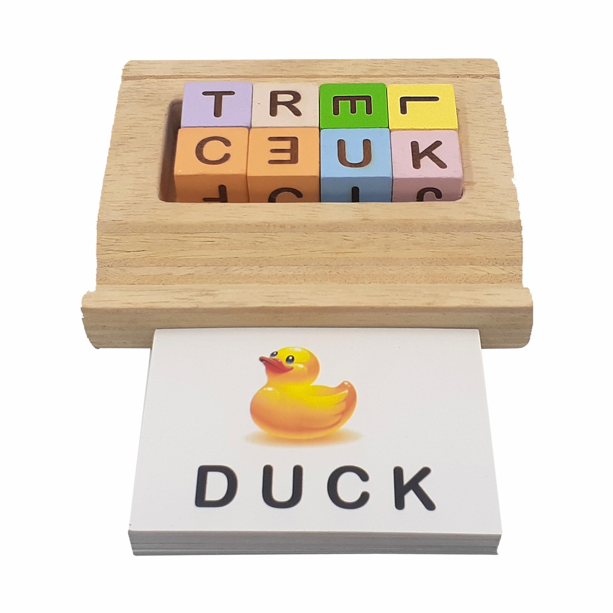 Tantrums Wooden Colourful Spelling Toy Game with Flash Cards| Fun Learning Educational Toy| A Spelling Game Word Building Toy (B0C9Q6RTFH) Amazon Price History, Amazon Price Tracker