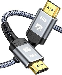 HDMI Cable 1 Feet,Short 4k HDMI Cable Snowkids (18Gbps 4K 60Hz 3D Support,Ethernet Function,Video 4K UHD 2160p,HD 1080p for Fire TV,for ps3/4,ect)