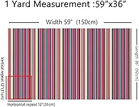 Vista 121 de Mexican African Pattern Fabric by The Yard,Tribal Ethnic Abstract Art Outdoor Decor,Aztec Style Modern Style,Exotic Room Decor Fabric,2 Yards,72" L