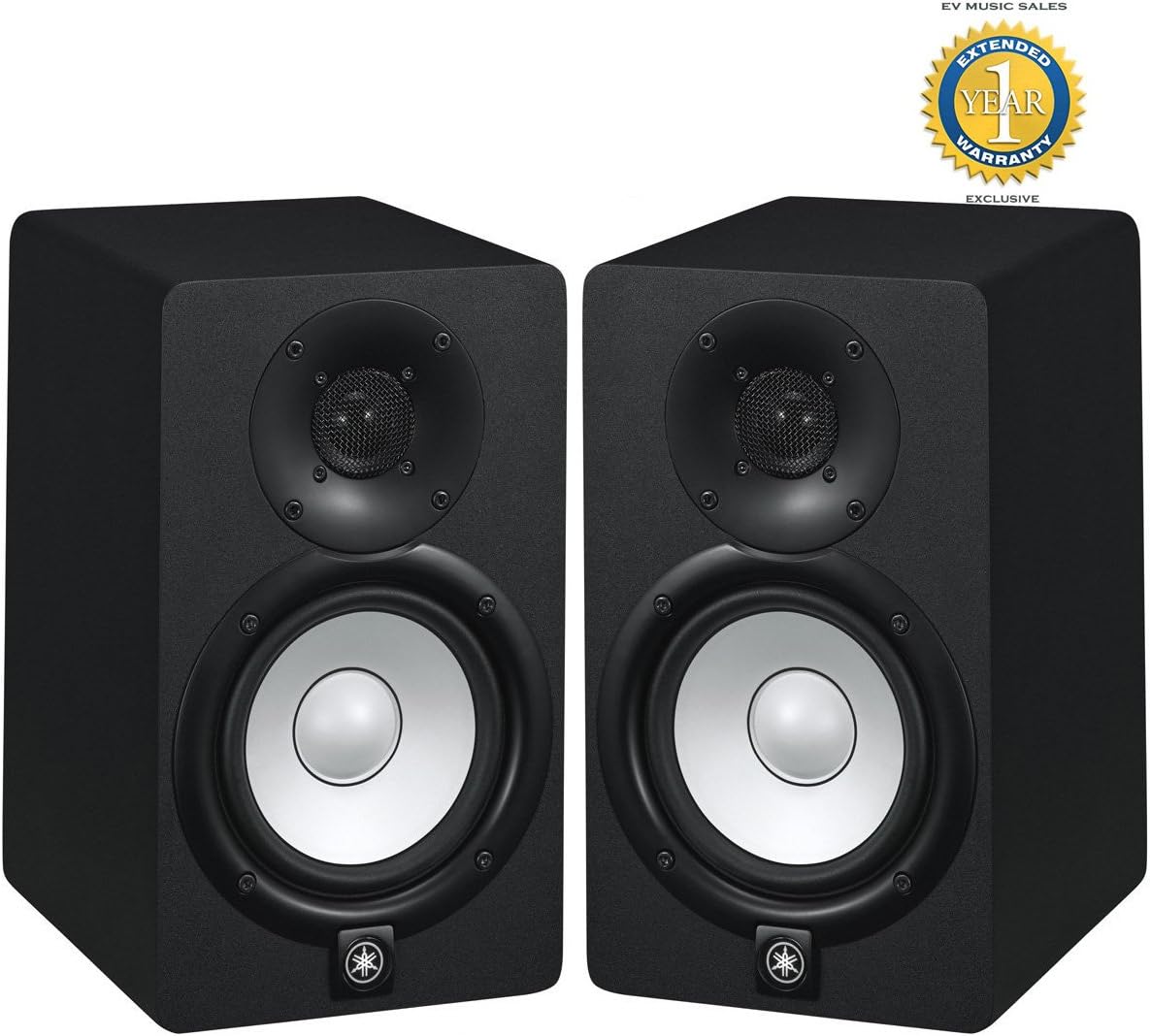 Yamaha HS5 70W Powered 2-way Studio Monitor (Pair) with 1 Year Free Extended Warranty