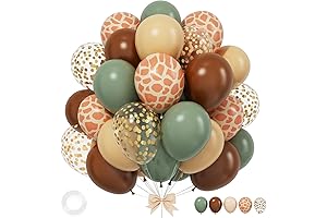 Celebrate with Delight! Safari Confetti Balloons for Unforgettable Moments
