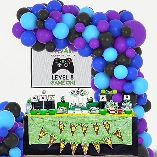 Miniatura 28 de Kit de arco de guirnalda de globos rojos, azules, verdes y blancos, 137 globos rojos, verdes y azules, amarillos, blancos, para carnaval, circo