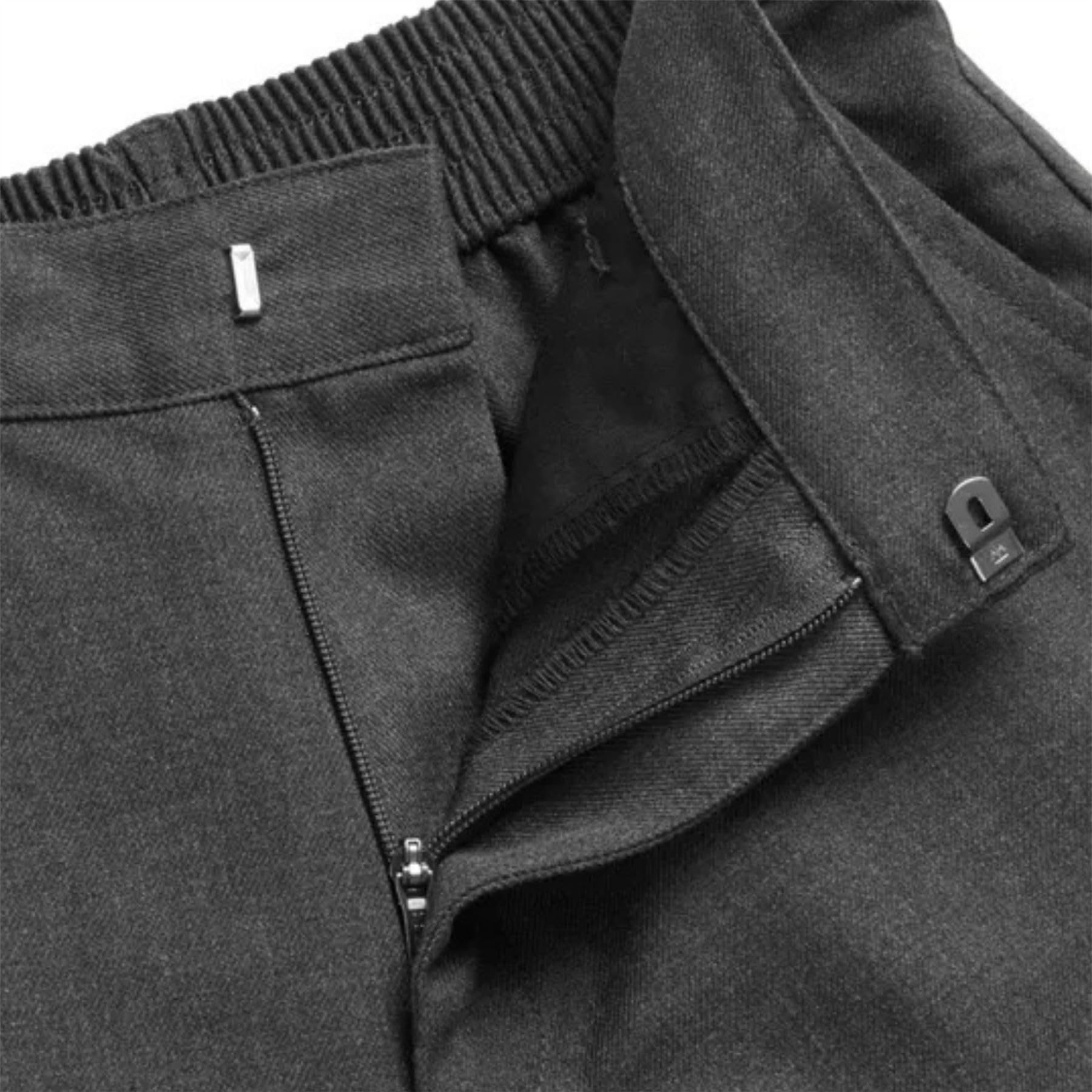 Pantalones cortos cargo para niños, paquete de 3 pantalones cortos escolares lisos de cintura ajustable, cómodo uniforme escolar de verano, edades de 2 a 13 años, en negro y gris, gris, 9