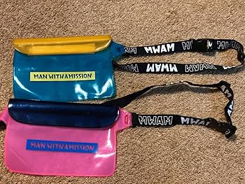 MAN WITH A MISSION 青・紫　キャンディフリップ防水ポーチ MAN WITH A MISSION 青・紫 キャンディフリップ防水ポーチ MAN