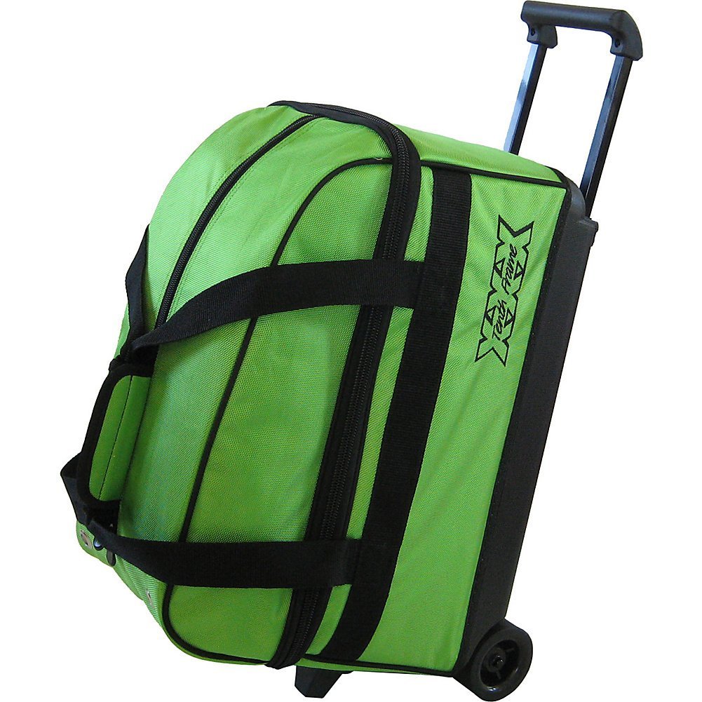 Lime Tenth Frame Basic Double Roller Bowling Ball Bag Amazon.in
