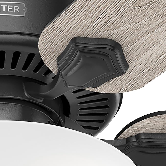 Ventilador de Techo 52 Pulgadas con Luz LED y 3 Velocidades miniatura 8