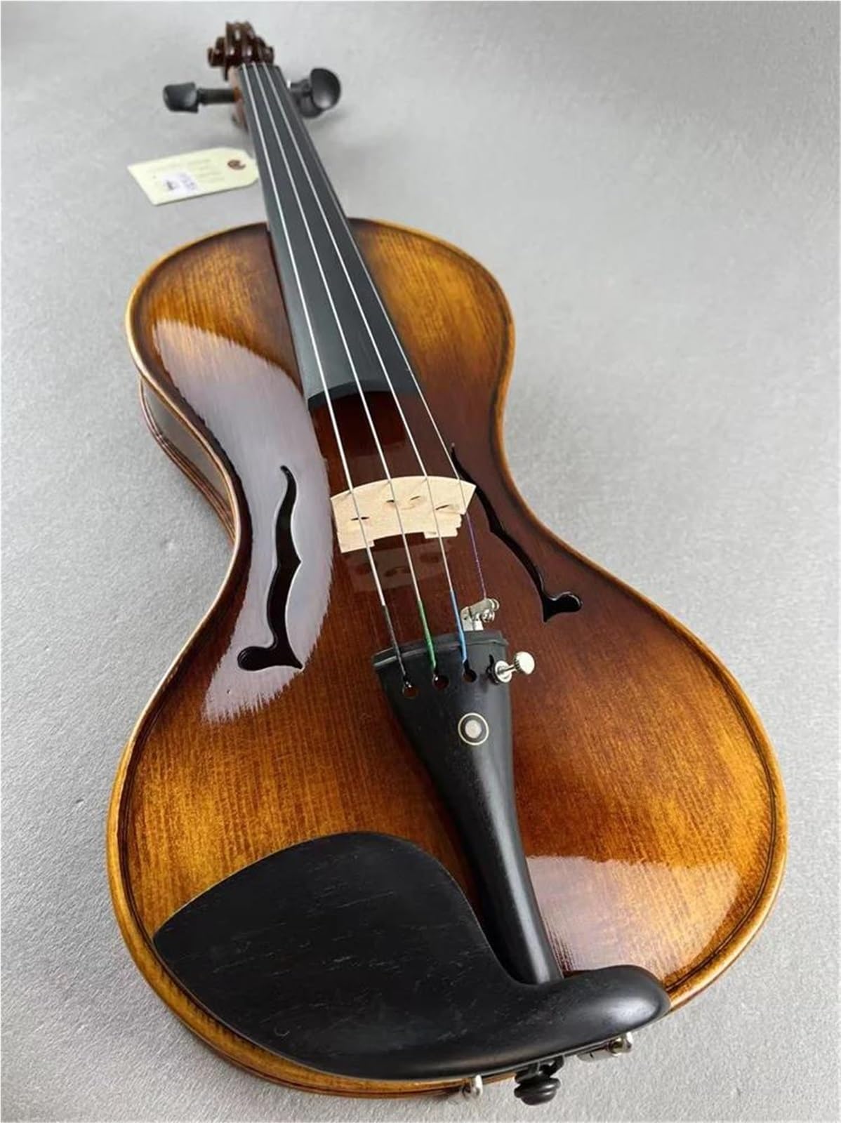 Violín Artesanal De Tamaño 4/4 (en Forma Calabaza) Violín Principiantes | Exquisita artesanía; incluye estuche