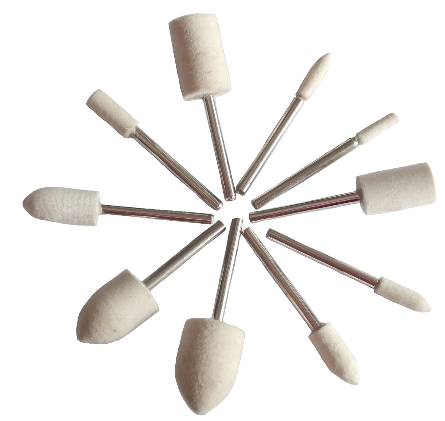 Home & Garden Home Power Tools 10x Felt Wheel Polishing Buff Buffing