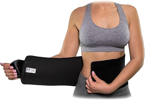 Vista 2 de McDavid Sweat Band & Waist Trimmer Belt, Back Support, Improves Posture During Workouts, Waist Trainer for Men and Women