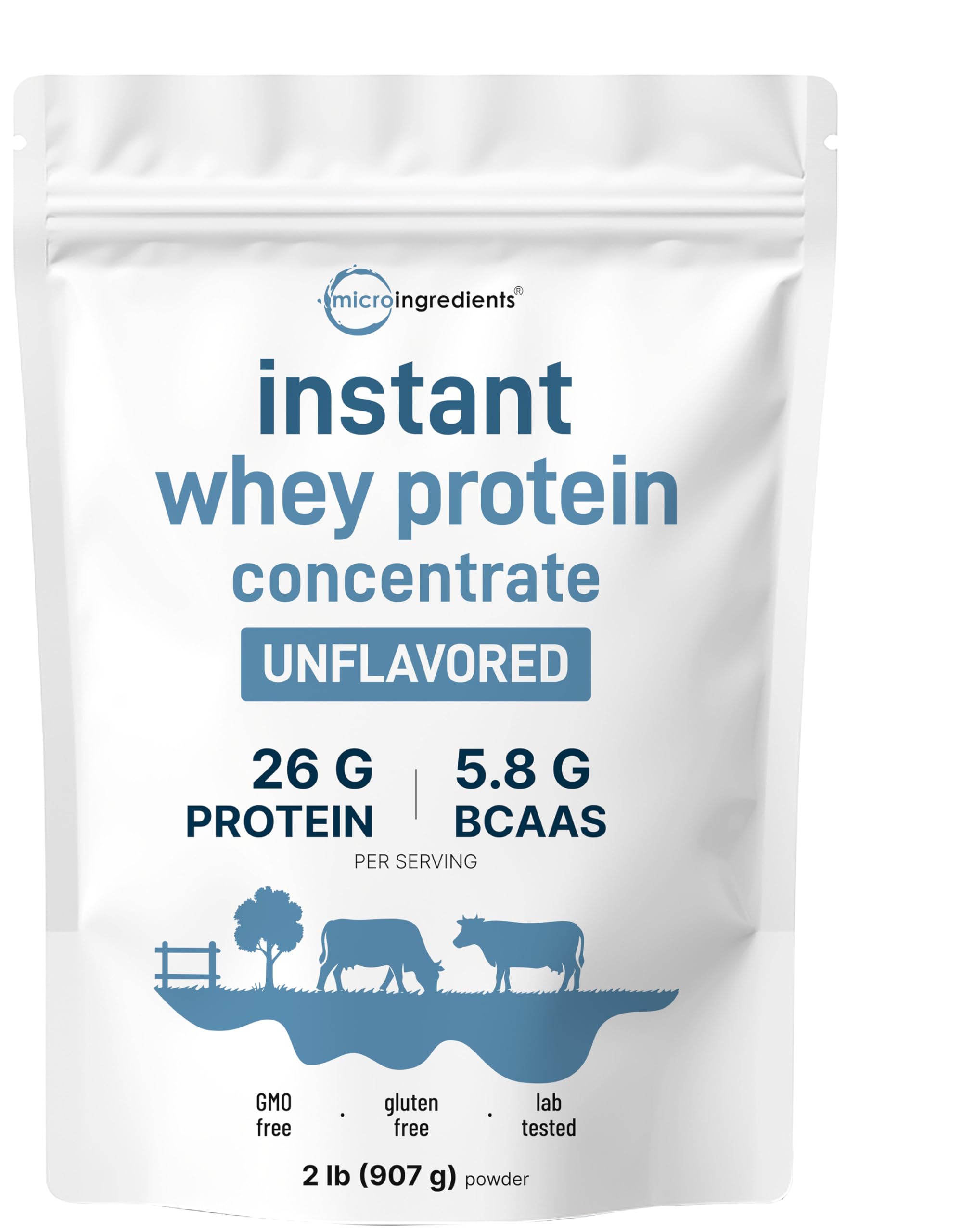 Micro Ingredients Unflavored Whey Protein Powder