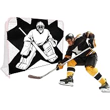 7-Hole Hockey Shooting Target Accuracy Trainer Pad for Goalie Practice