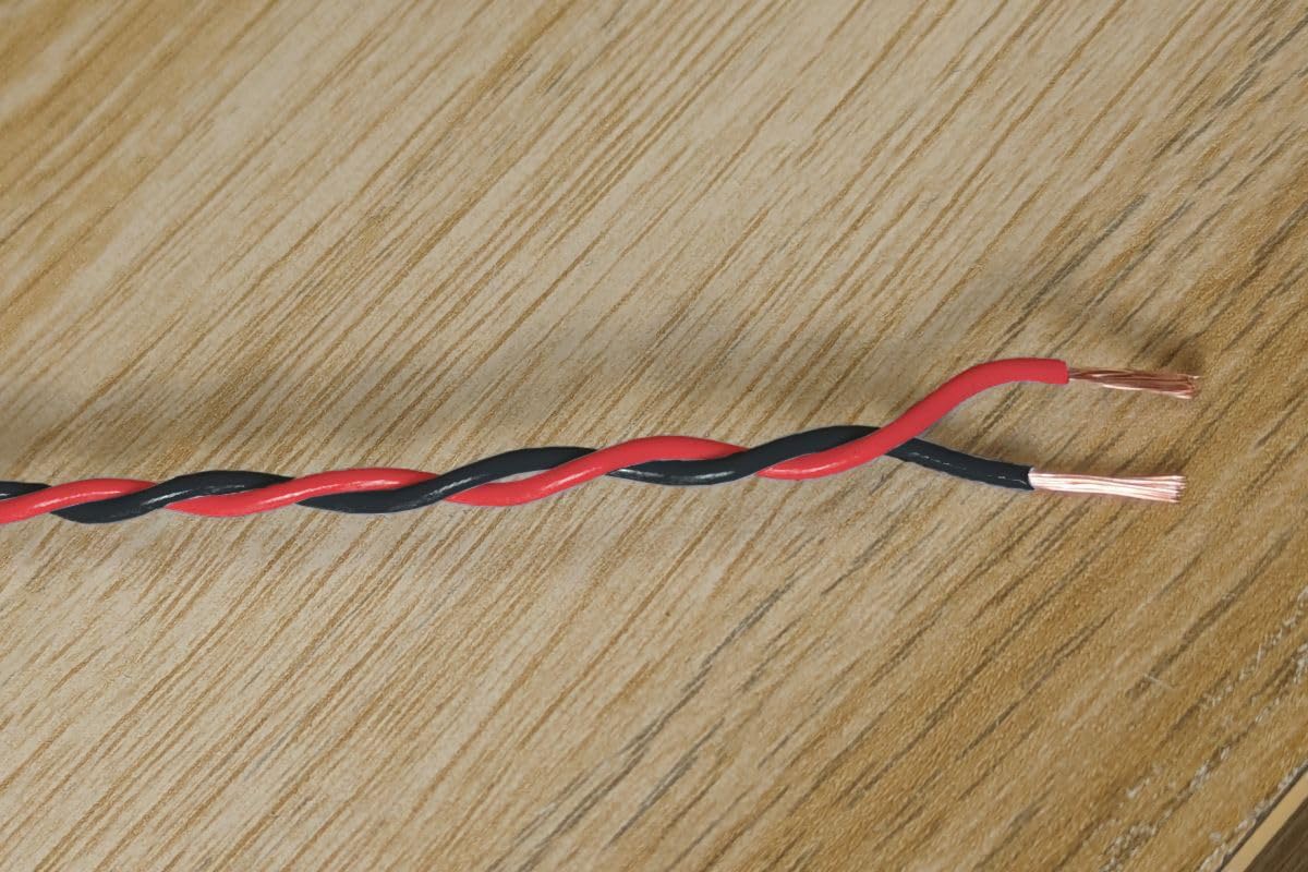Cable de 10 metros de cable de bus CAN, color rojo y negro, 20 AWG/0,5 mm²