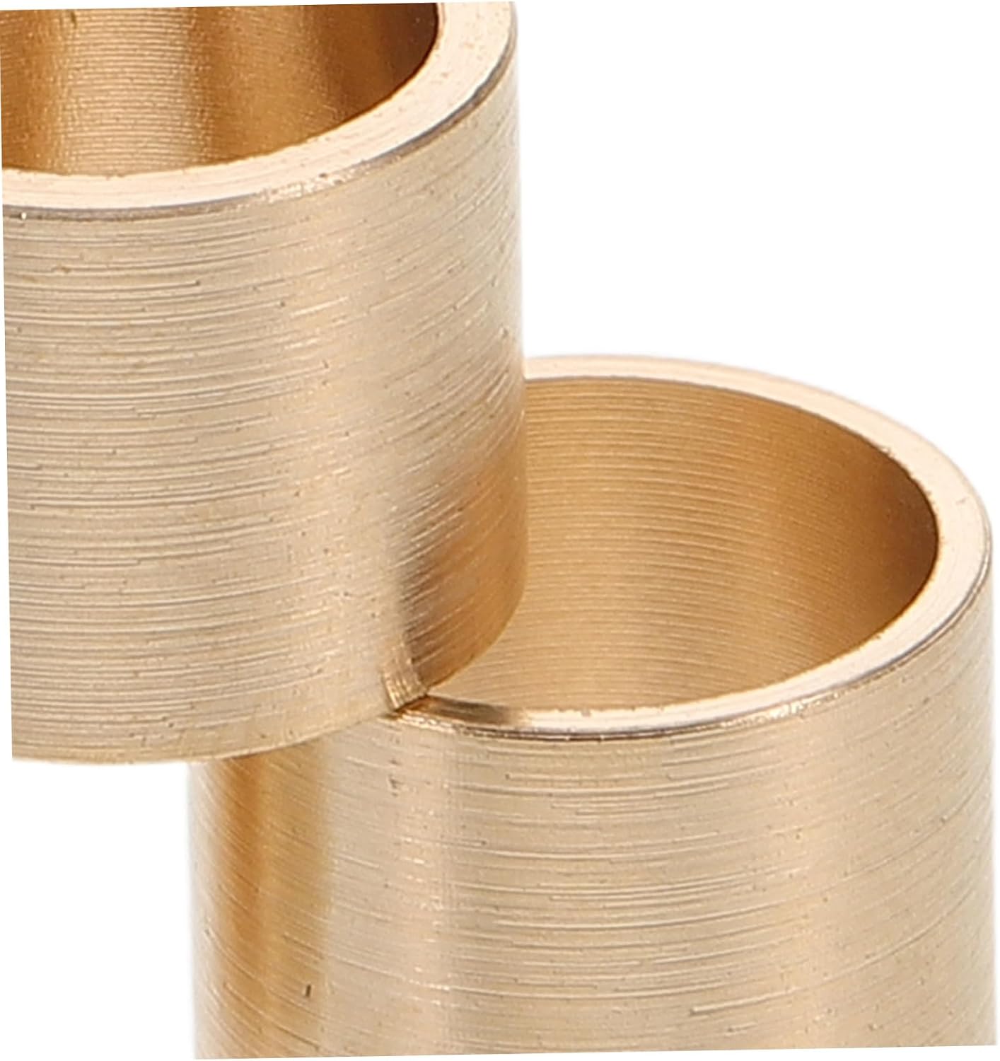 10Pcs Copper Pool Cue Ferrules Replacement Tips Maintenance Kit for Snooker Billiards Accessories Secure Fit Optimized Cue Angle for Enhanced Stability and Accuracy