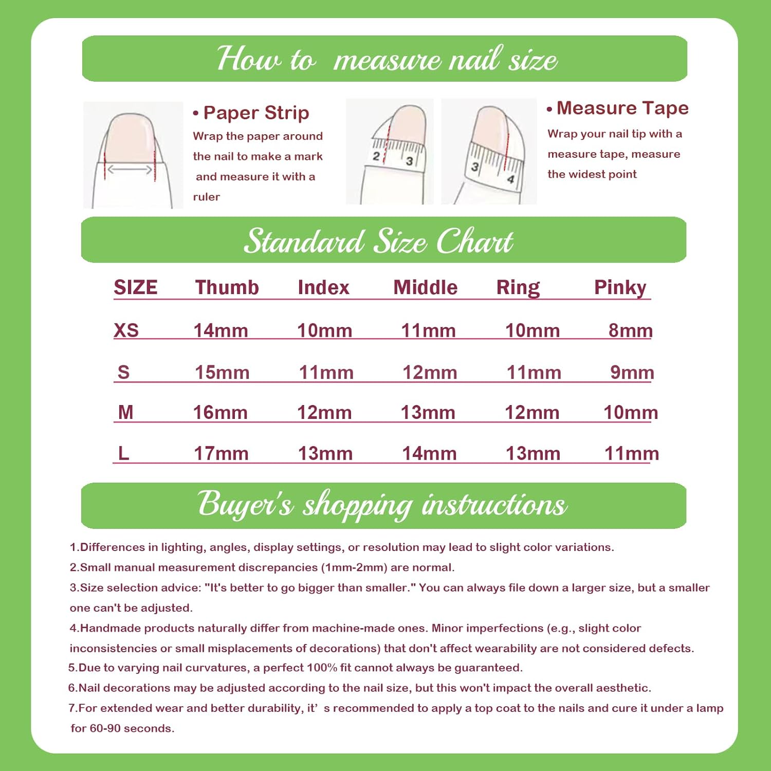 Handmade Press On Nails Square, Flower 3D Press On Nails Extra Short, Hand-Painted Cute Flower 3D Nails Short For Women Gift, Reusable Stick On Fake Nails Kit With Nail Glue(Lush Garden-S)