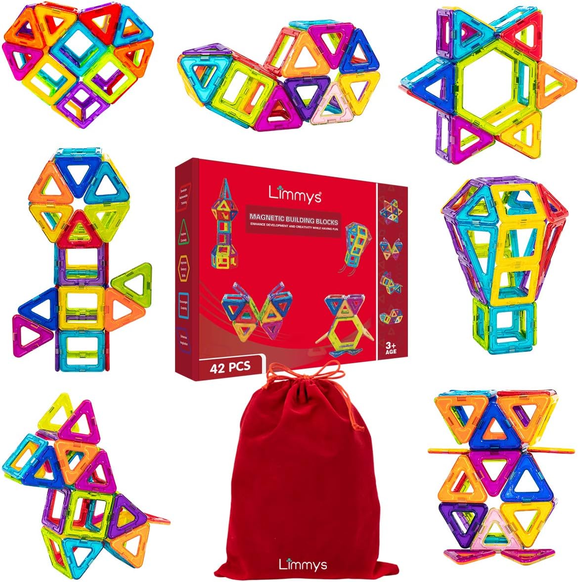 set di blocchi magnetici