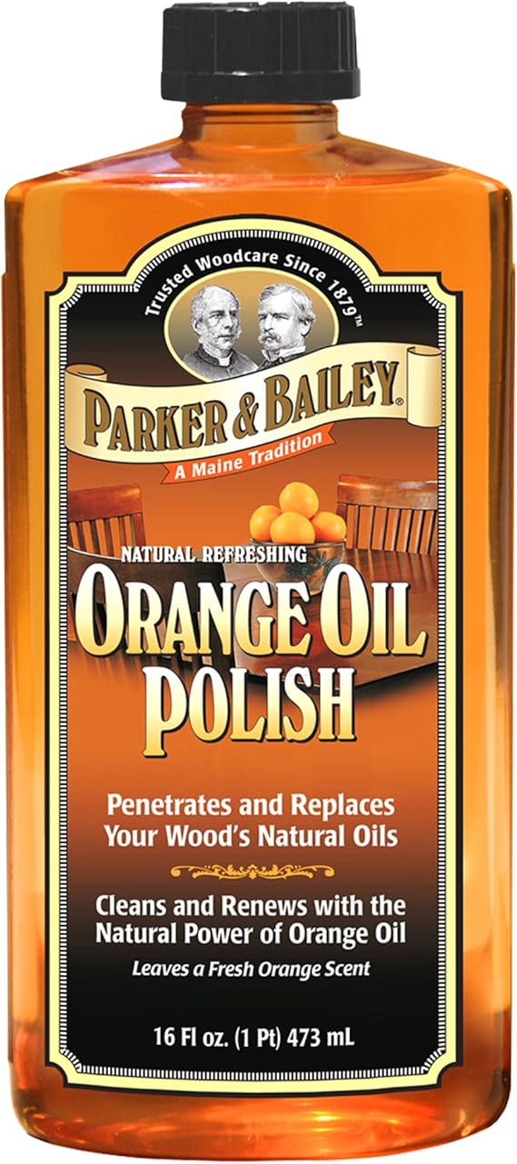 Parker & Bailey Natural Orange Oil Furniture Polish, Protector and