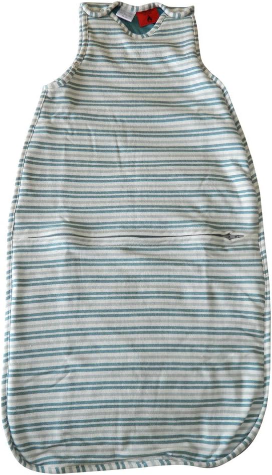 Sweet Cheeks Merino wool Winter weight Sleeping Sack NB-2 Yrs Teal Stripe