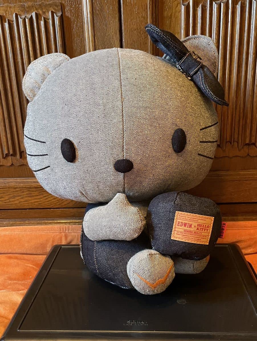 Amazon.co.jp: ハローキティ キティちゃん ぬいぐるみ EDWIN コラボ 