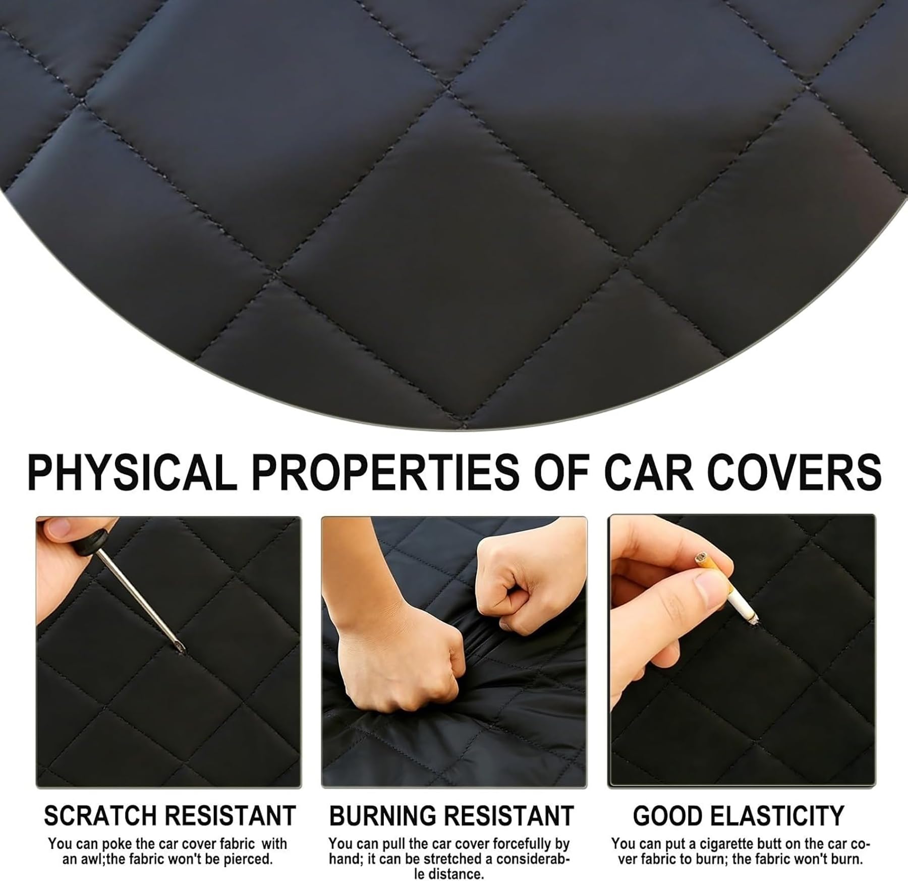 Anti-grêle Bache Voiture Exterieur pour Alpine A290 2025,Bâche Extérieure de Protection Complète,Garde Pluie/Neige+Protection UV+Anti-déchirure,Ourlet Élastique