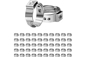 1/2" PEX Cinch Clamps for Home Plumbing