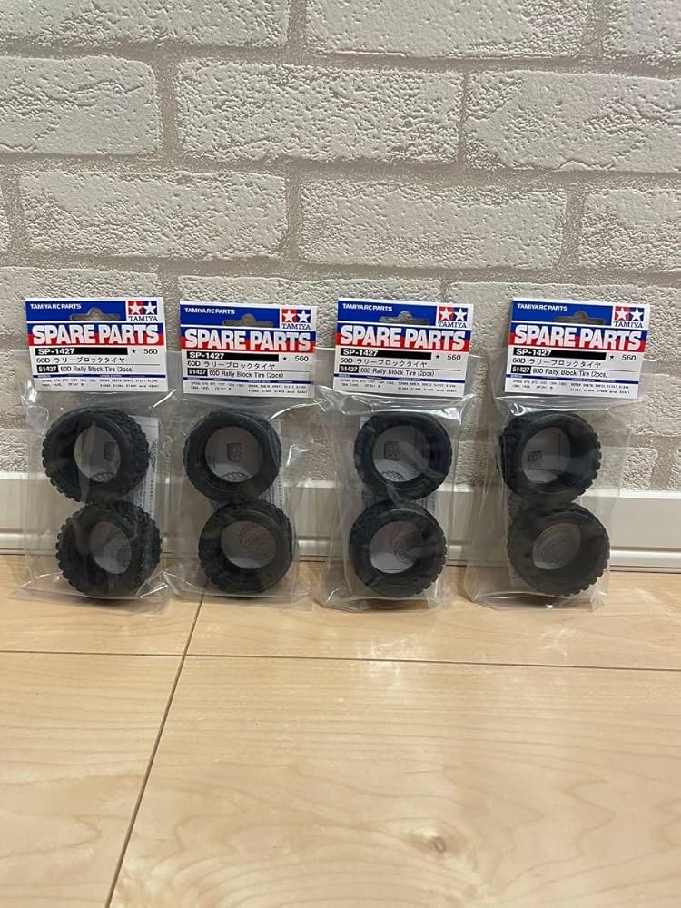 Amazon | タミヤ SP-1427 60D ラリーブロックタイヤ 4個セット