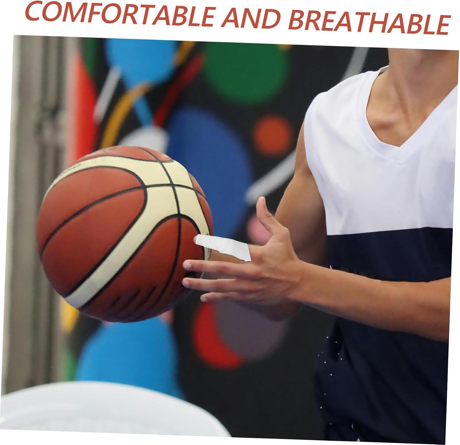 6-Piece Cuttable Athletic Wrap Set Breathable Sports Tape for Joint Support Flexible and Portable Athletic Supplies for Outdoor Activities