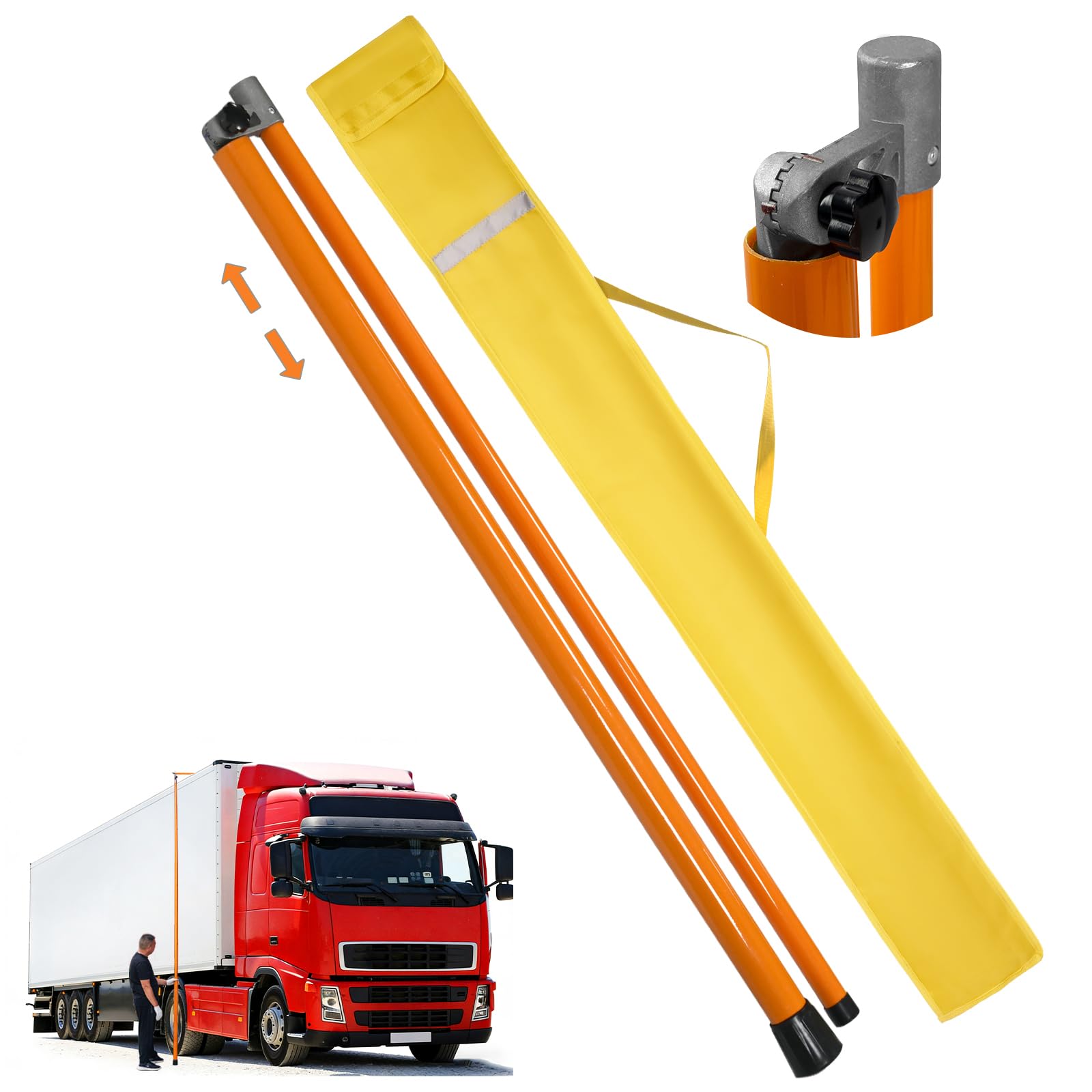 Truck Height Stick - 15FT Fiberglass Measuring Tool -1