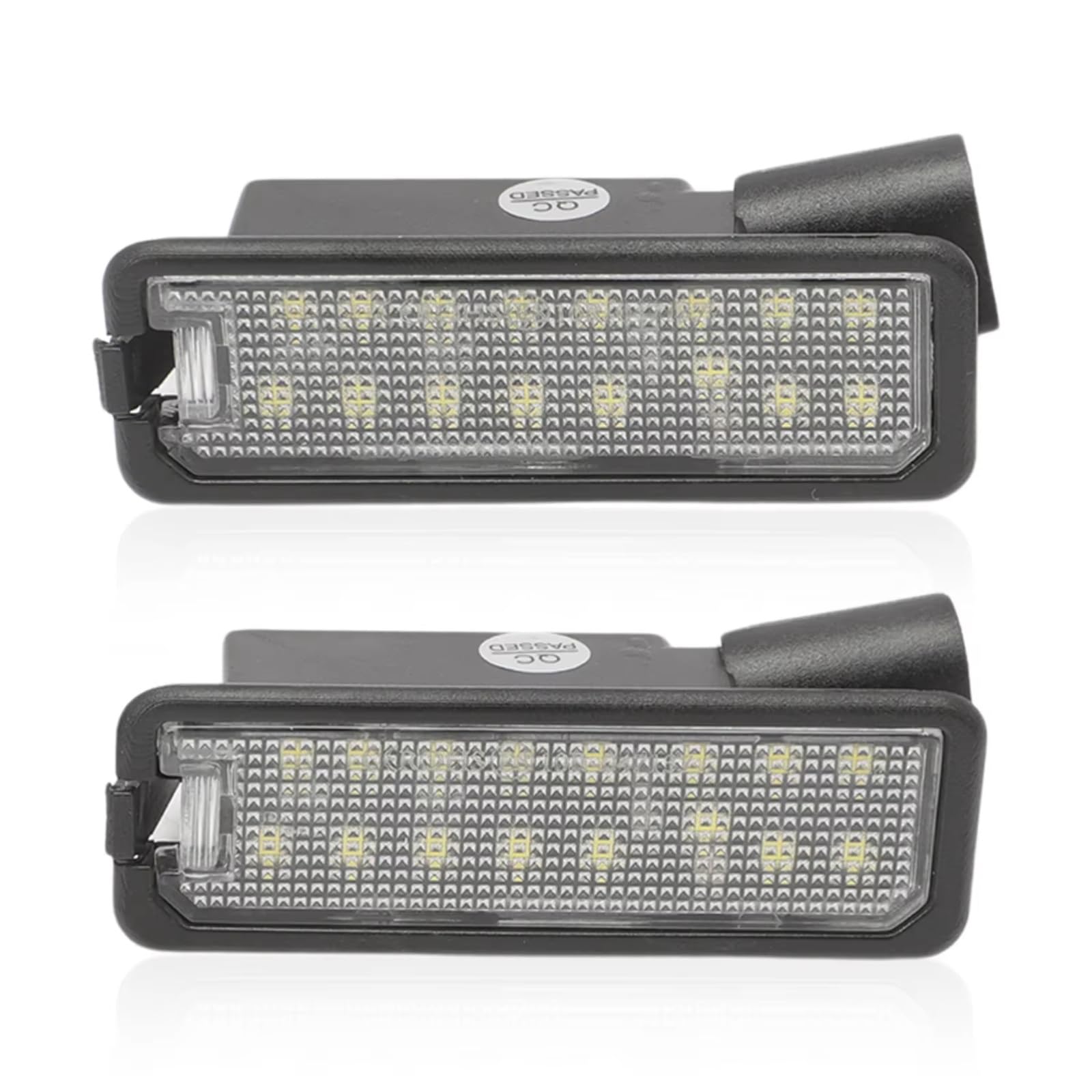 Iluminación matrícula compatible con VW Polo Passat Golf kit luces matrícula 6